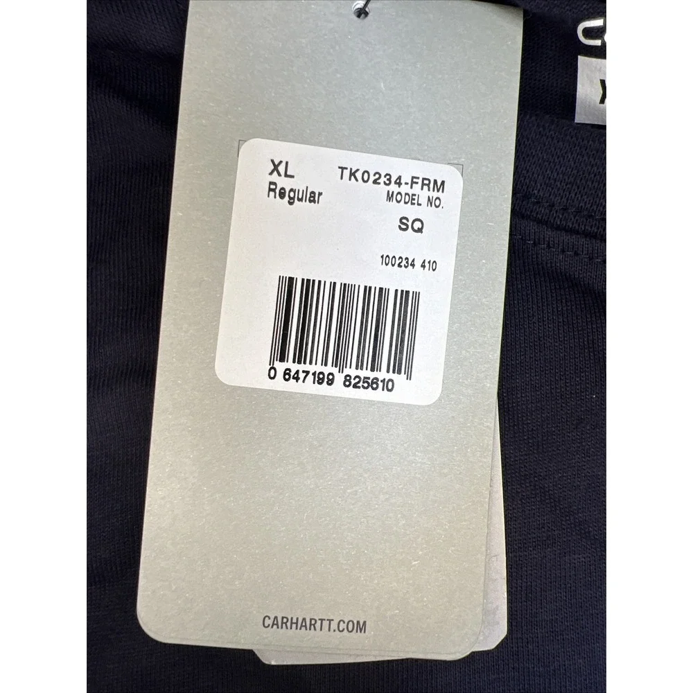 Carhartt FR Force Pocket T‑Shirt XL Blue Union Made UFCW USA Fabric 100234 NWT - Picture 6 of 16
